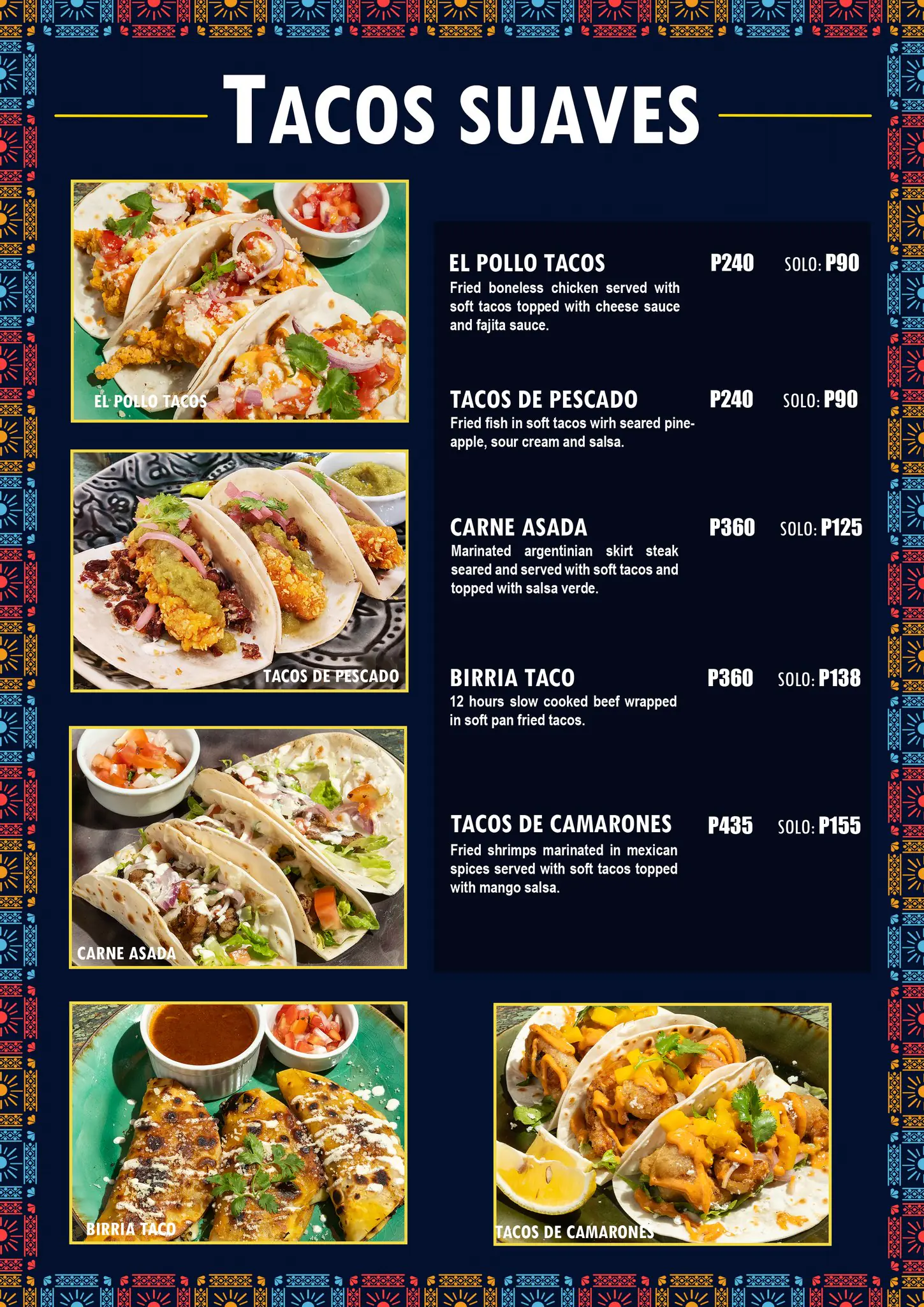 tonala menu 5