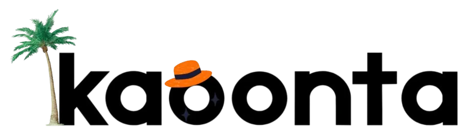 kaoonta logo coconut tree hat